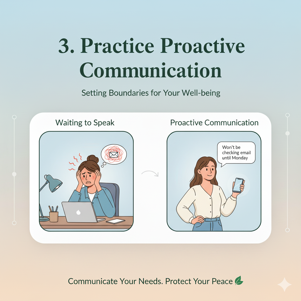 3 practice proactive communication