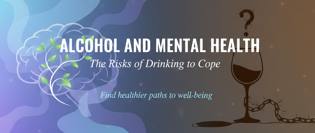 alcohol and mental health the risks of drinking to cope