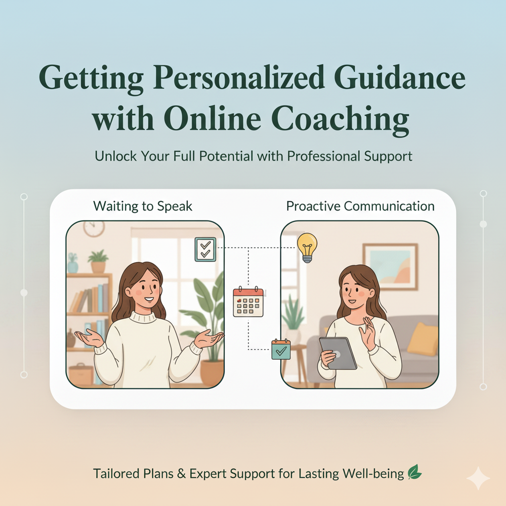 getting personalized guidance with online coaching