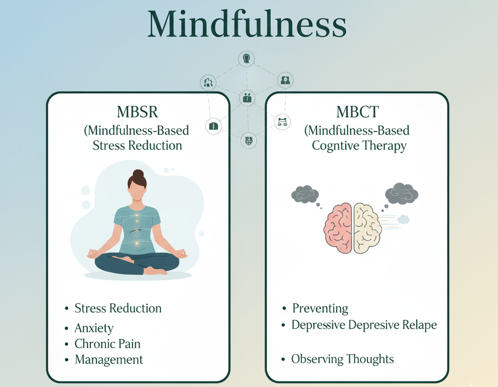 modalities that utilize mindfulness