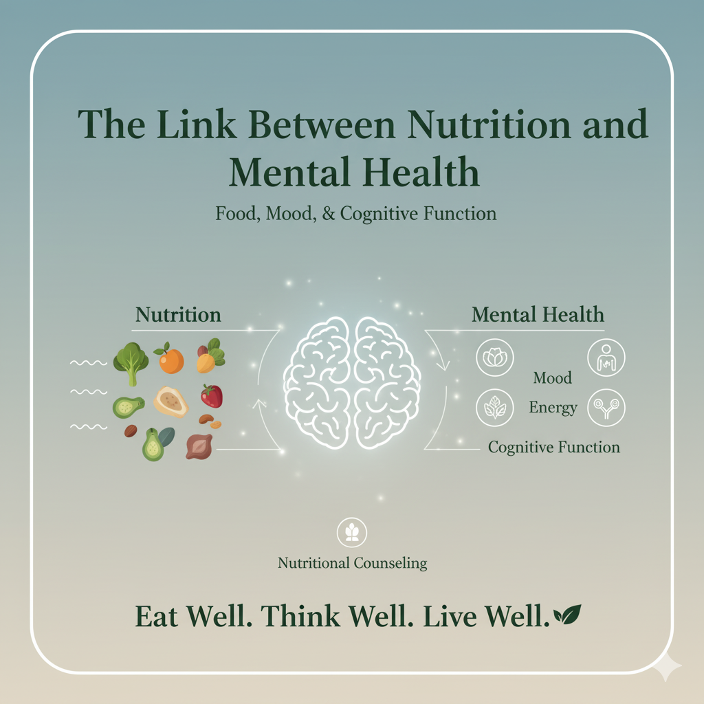 the link between nutrition and mental health