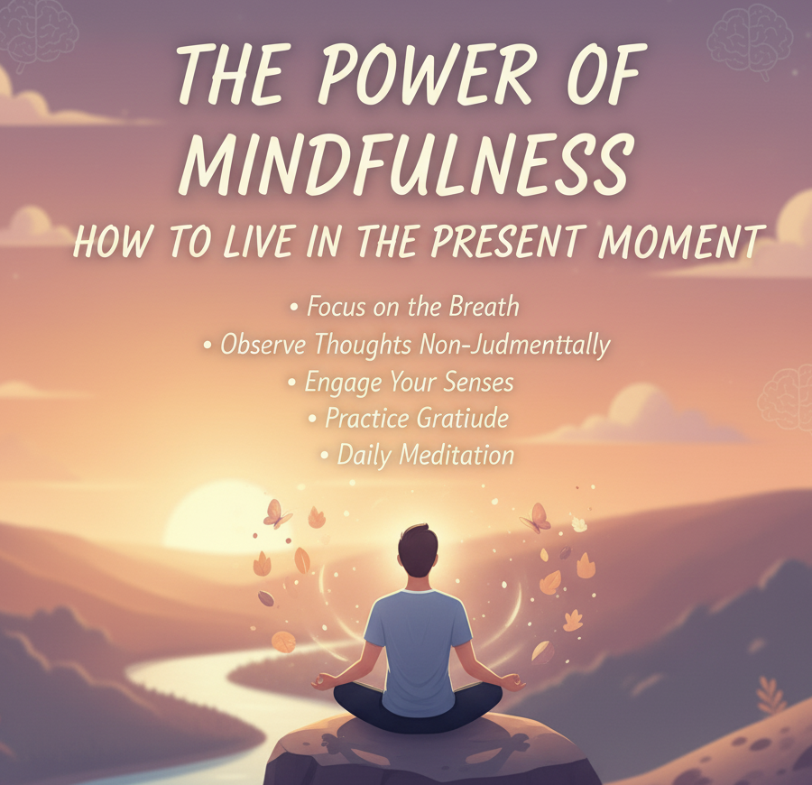 the power of mindfulness how to live in the present moment