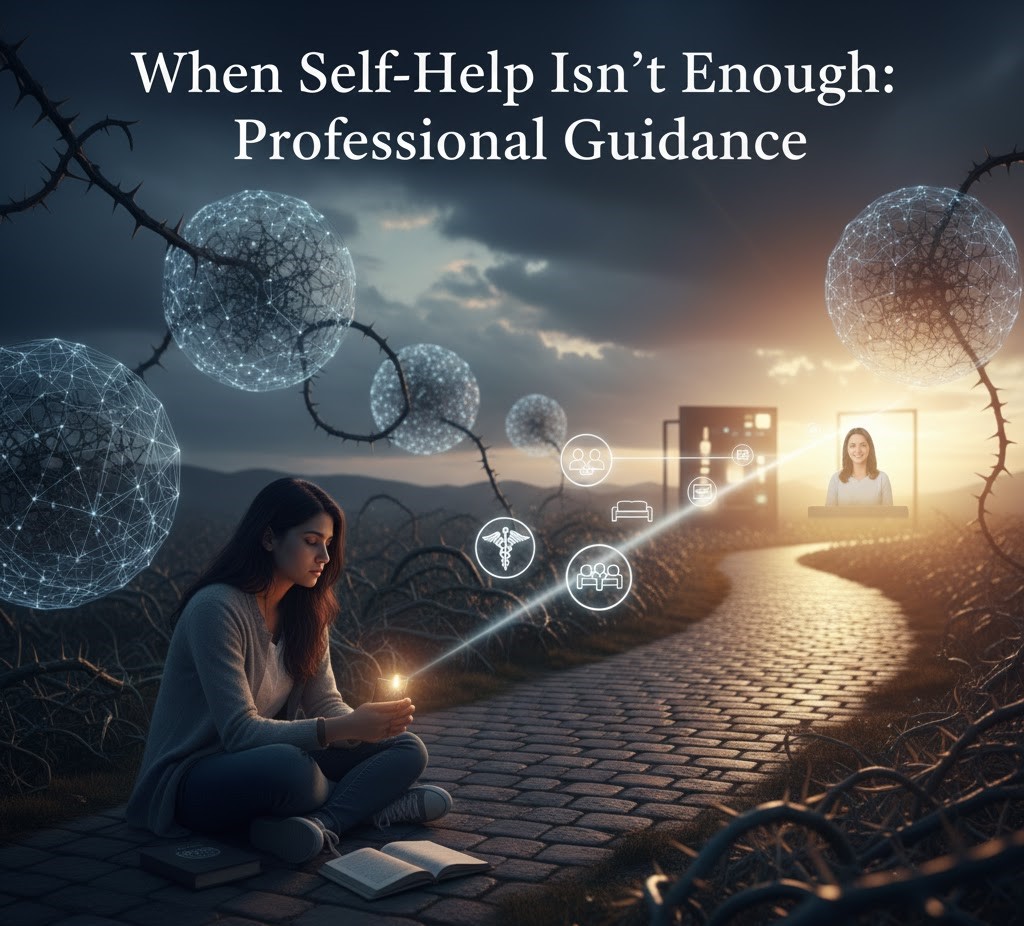 when self help isn't enough professional guidance