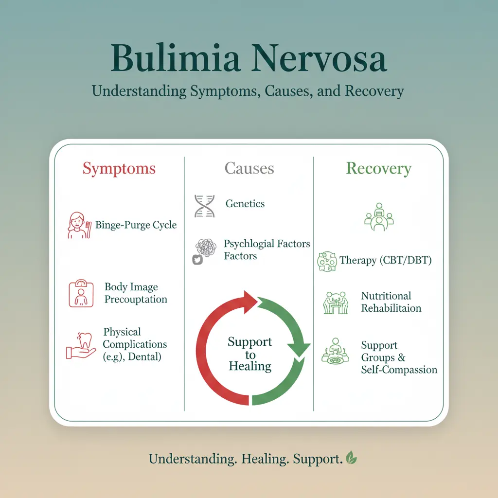 Bulimia Nervosa Understanding Symptoms, Causes, and Recovery