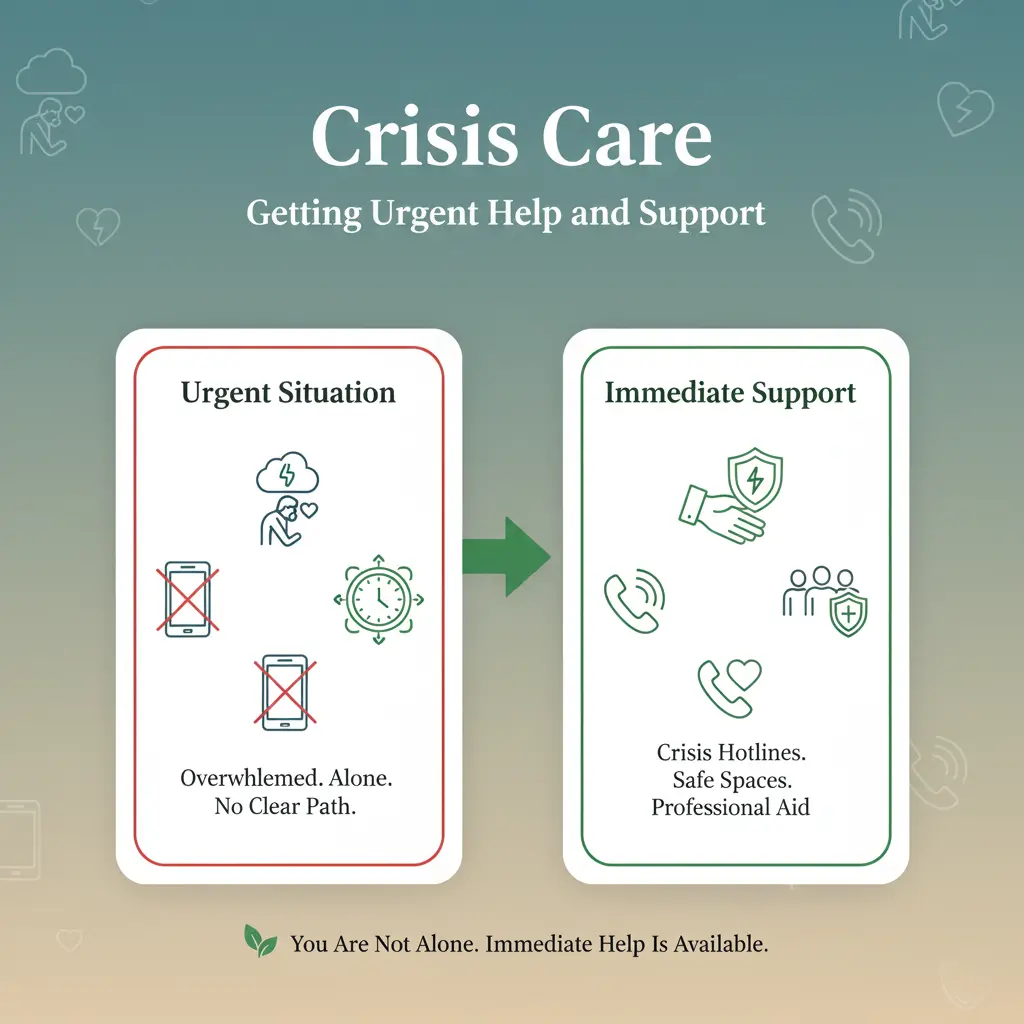 Crisis Care Getting Urgent Help and Support