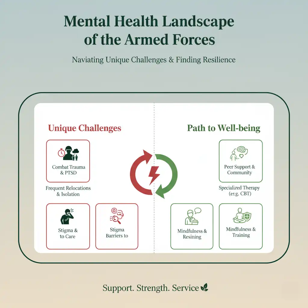 Mental Health Landscape of the Armed Forces