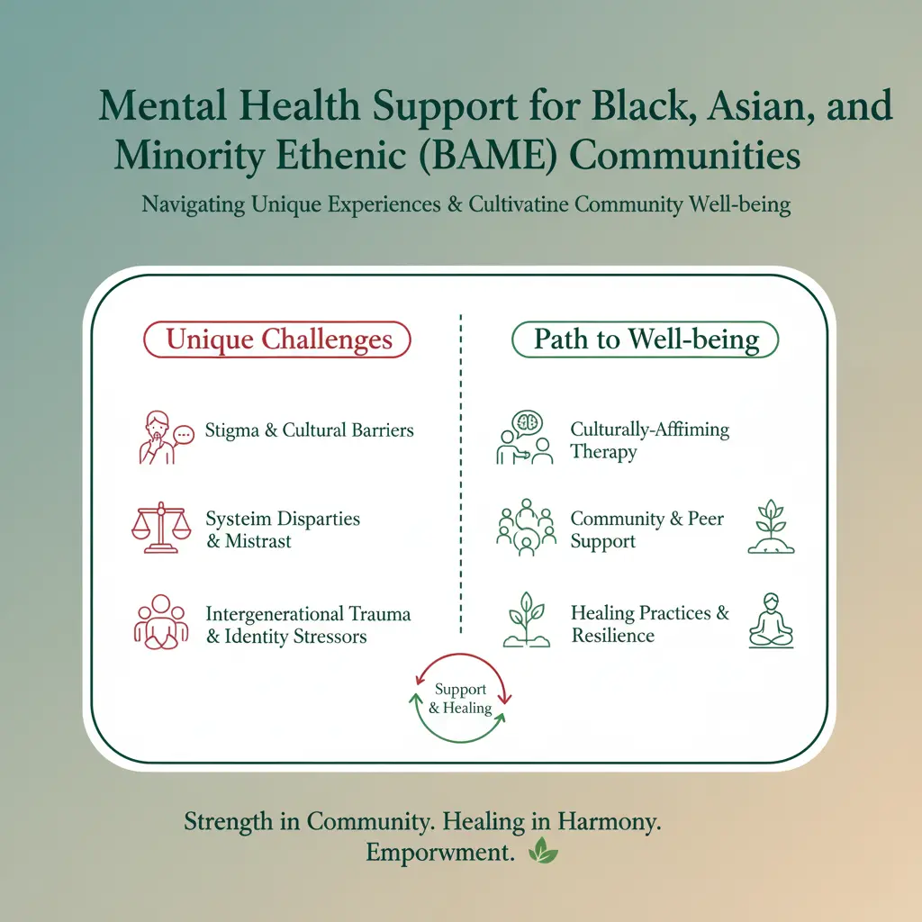 Mental Health Support for Black, Asian, and Minority Ethnic (BAME) Communities