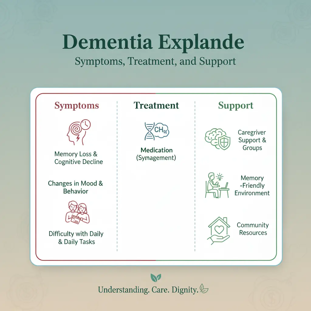 Dementia Explained Symptoms, Treatment, and Support