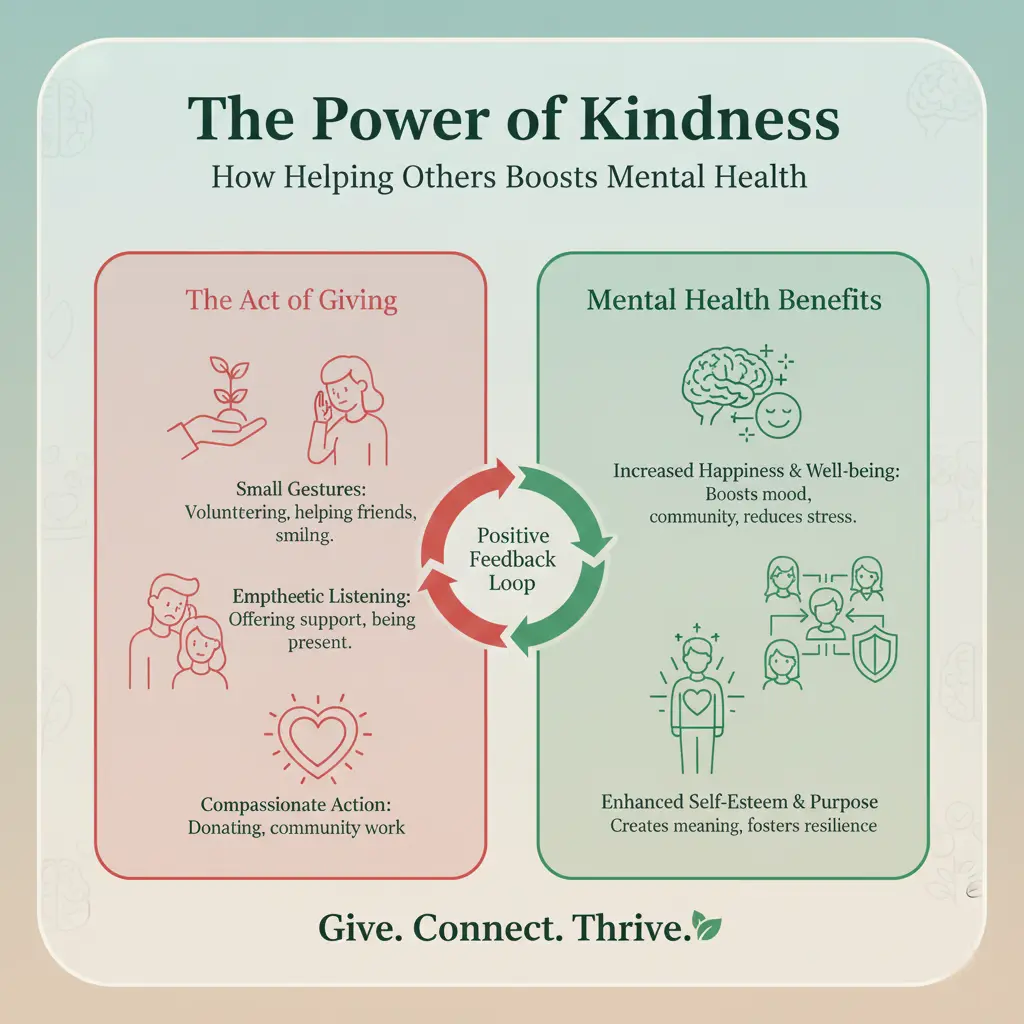 The Power of Kindness How Helping Others Boosts Mental Health